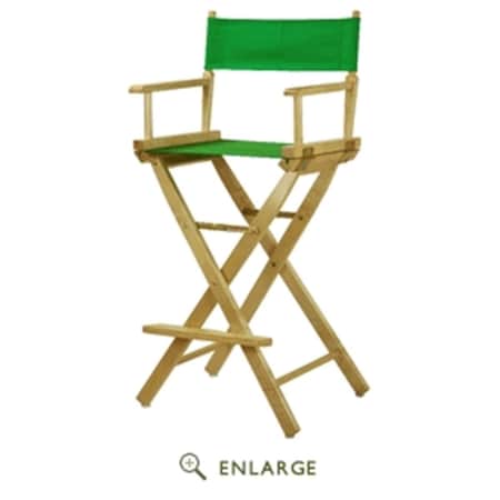 Betterbeds 230-05-021-33 30 in. Directors Chair Honey Oak Frame with Green Canvas BE4265120